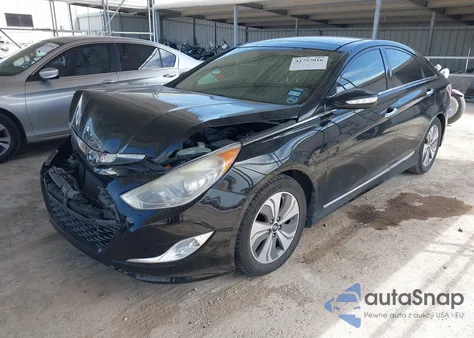2015 Hyundai Sonata Hybrid Limited из США, поврежденный, VIN KMHEC4A4XFA123504